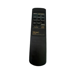Teac RC-669 Remote Control 3 Disc CD Player Audio System Tested Works Black
